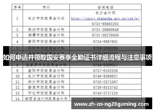 如何申请并领取国安赛季全勤证书详细流程与注意事项