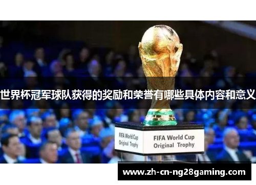 世界杯冠军球队获得的奖励和荣誉有哪些具体内容和意义