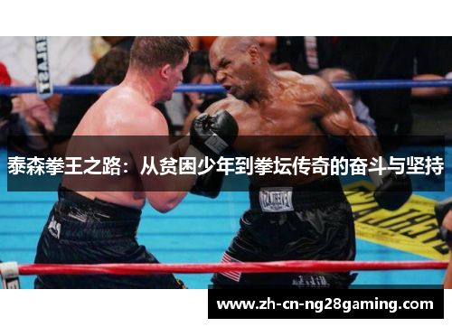 泰森拳王之路：从贫困少年到拳坛传奇的奋斗与坚持