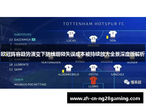 欧冠阵容趋势演变下防线细微失误成本被持续放大全景深度版解析